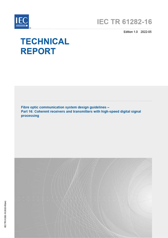 Cover IEC TR 61282-16:2022